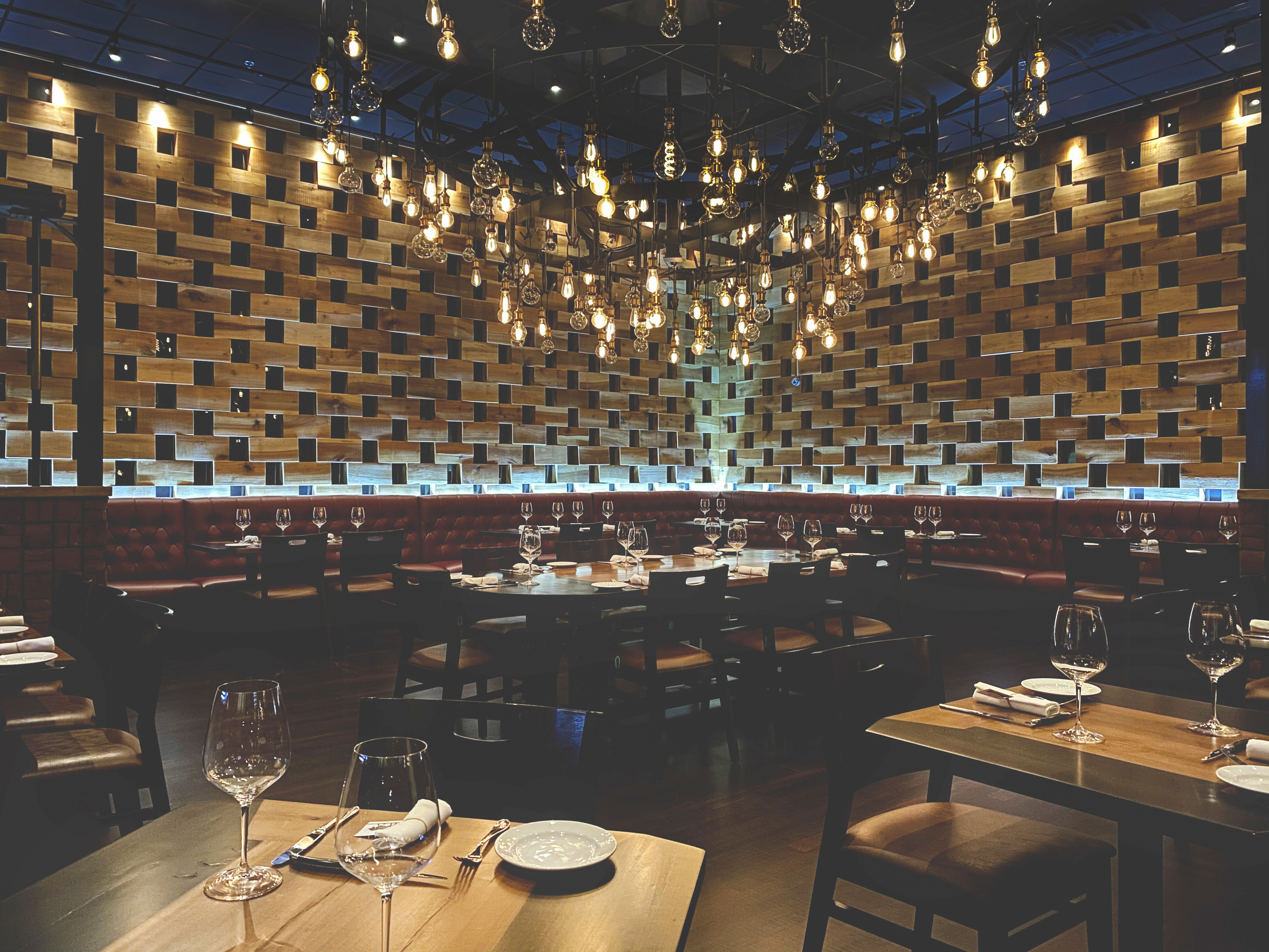 Little Alley Steak Buckhead interior